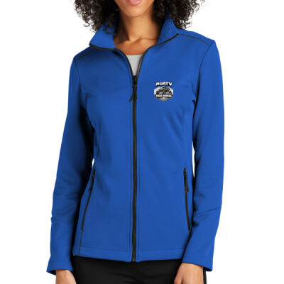Embroidered Women's Tech Soft Shell Jacket Thumbnail