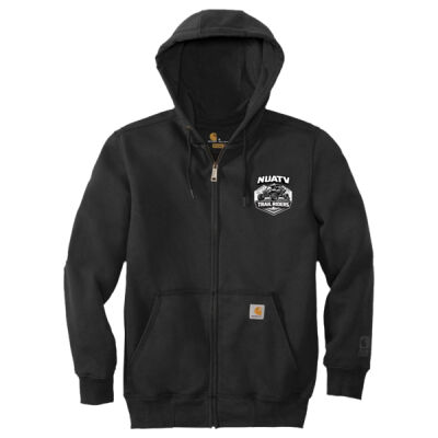 Embroidered Unisex Carhartt® Rain Defender® Paxton Heavyweight Hooded Zip-Front Sweatshirt Thumbnail