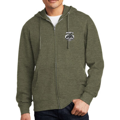 Printed  Unisex District® V.I.T.™ Fleece Full-Zip Hoodie Thumbnail