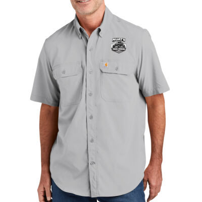 Embroidered Carhartt Force® Solid Short Sleeve Shirt Thumbnail