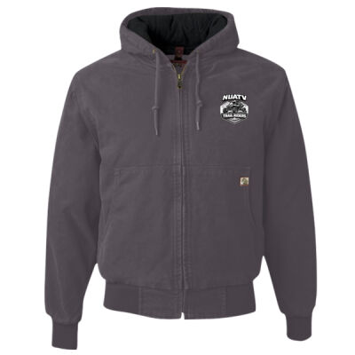 Embroidered Men's Cheyenne Boulder Cloth™ Hooded Jacket with Tricot Quilt Lining Thumbnail