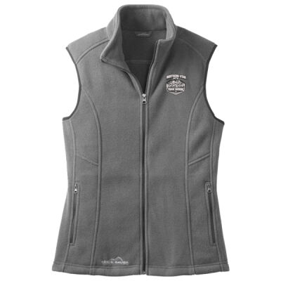 Embroidered Eddie Bauer Womens Fleece Vest 2 Thumbnail