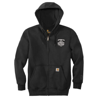 Embroidered Unisex Carhartt® Rain Defender® Paxton Heavyweight Hooded Zip-Front Sweatshirt 2 Thumbnail