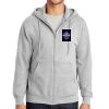 Essential Fleece Full Zip Hooded Sweatshirt Thumbnail