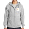 Essential Fleece Full Zip Hooded Sweatshirt Thumbnail