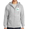 Essential Fleece Full Zip Hooded Sweatshirt Thumbnail