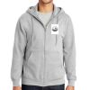Essential Fleece Full Zip Hooded Sweatshirt Thumbnail