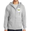 Essential Fleece Full Zip Hooded Sweatshirt Thumbnail