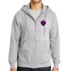 Essential Fleece Full Zip Hooded Sweatshirt Thumbnail