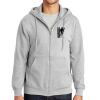 Essential Fleece Full Zip Hooded Sweatshirt Thumbnail