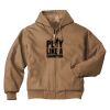 Duck Cloth Hooded Work Jacket Thumbnail